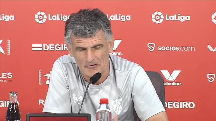 Mendilíbar sobre el derbi sevillano: "Yo creo que os lleváis mejor de lo que se dice"