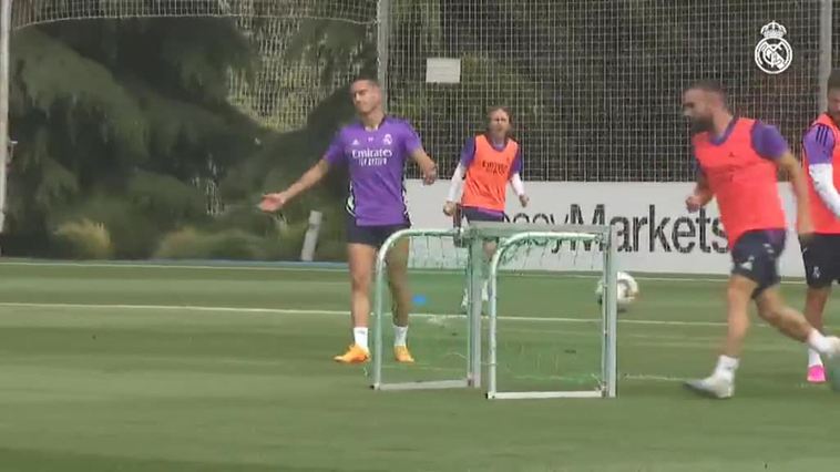 El Real Madrid sigue preparando el partido frente al Athletic Club