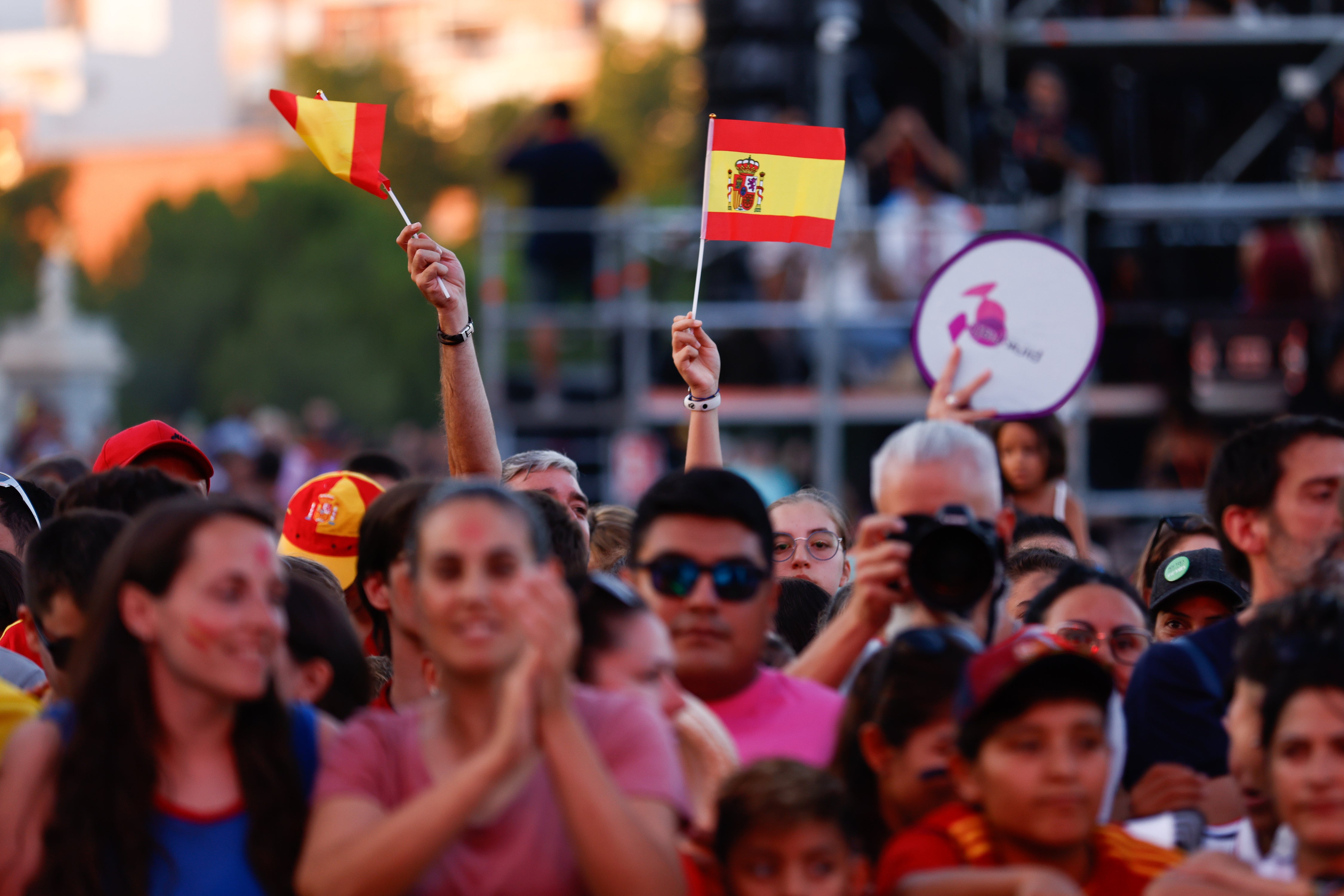 La celebración de las campeonas del mundo, en imágenes