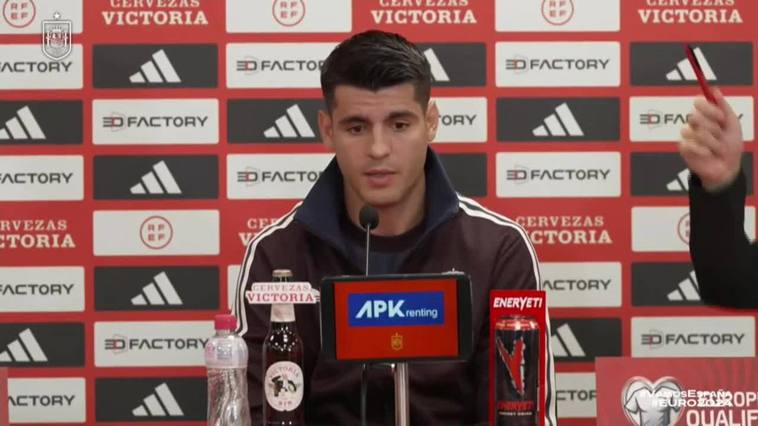 Morata: "Firmo por no marcar y ganar títulos con España y el Atlético de Madrid"