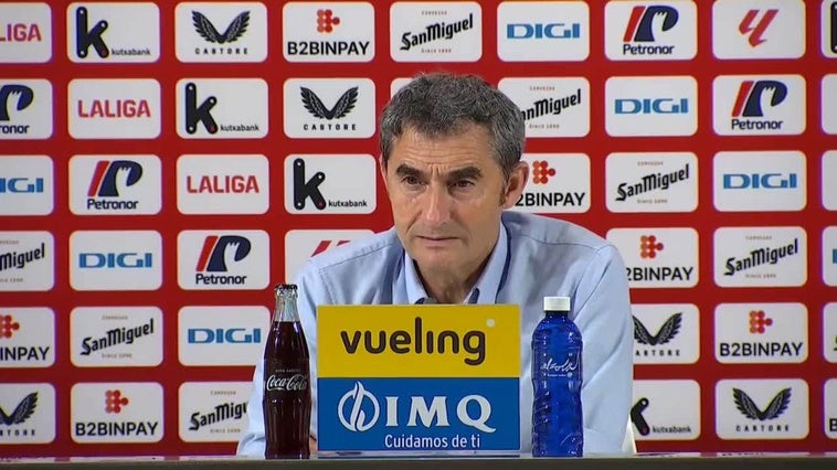 Valverde: "Estos partidos si no los puedes ganar por lo menos tienes que empatar"