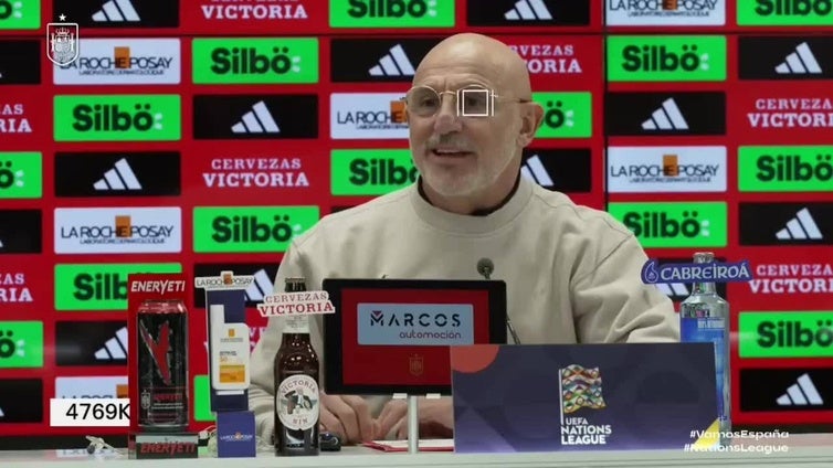 Luis de la Fuente justifica la ausencia de Íñigo Martínez