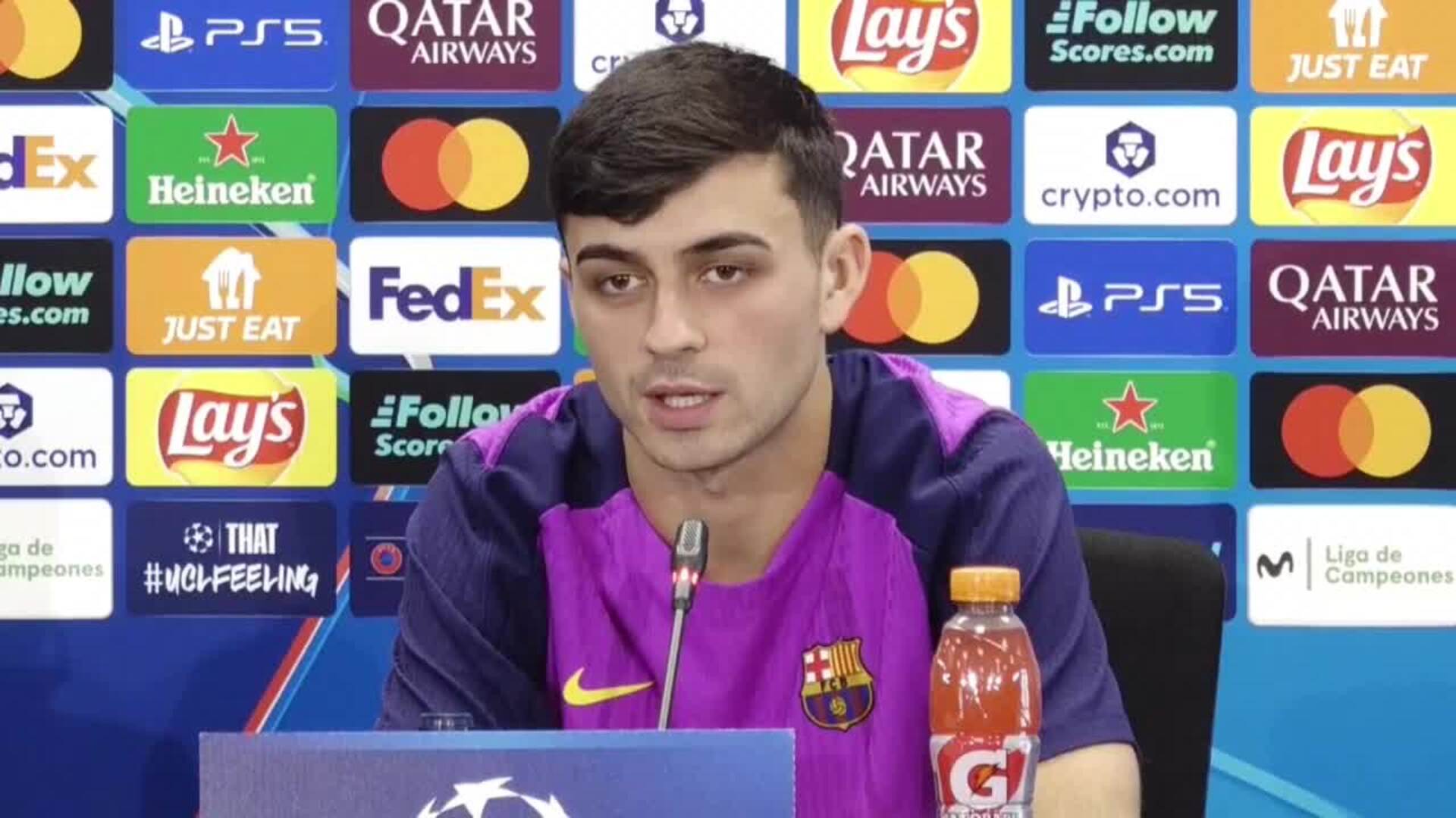 Pedri: &quot;Flick me pidió un paso adelante; cada vez me voy sintiendo más importante&quot;