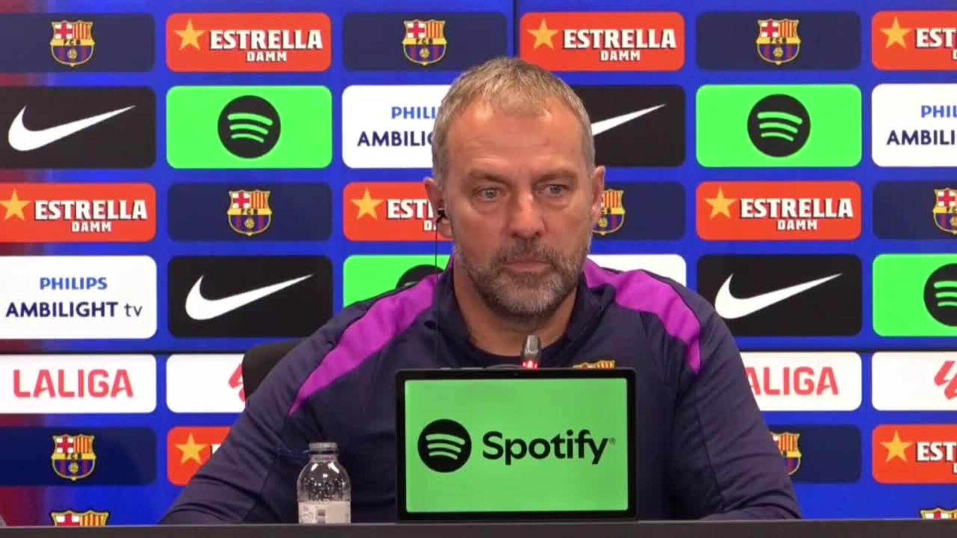 Flick desmiente que Deco le presionara para alinear a Lamine Yamal contra el PSG