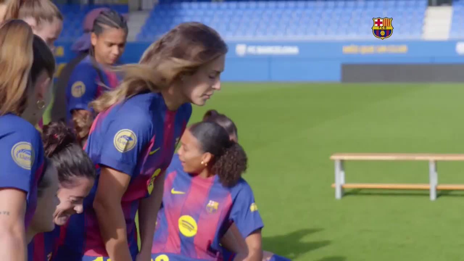 El Barça Femenino se hace la foto oficial de la temporada