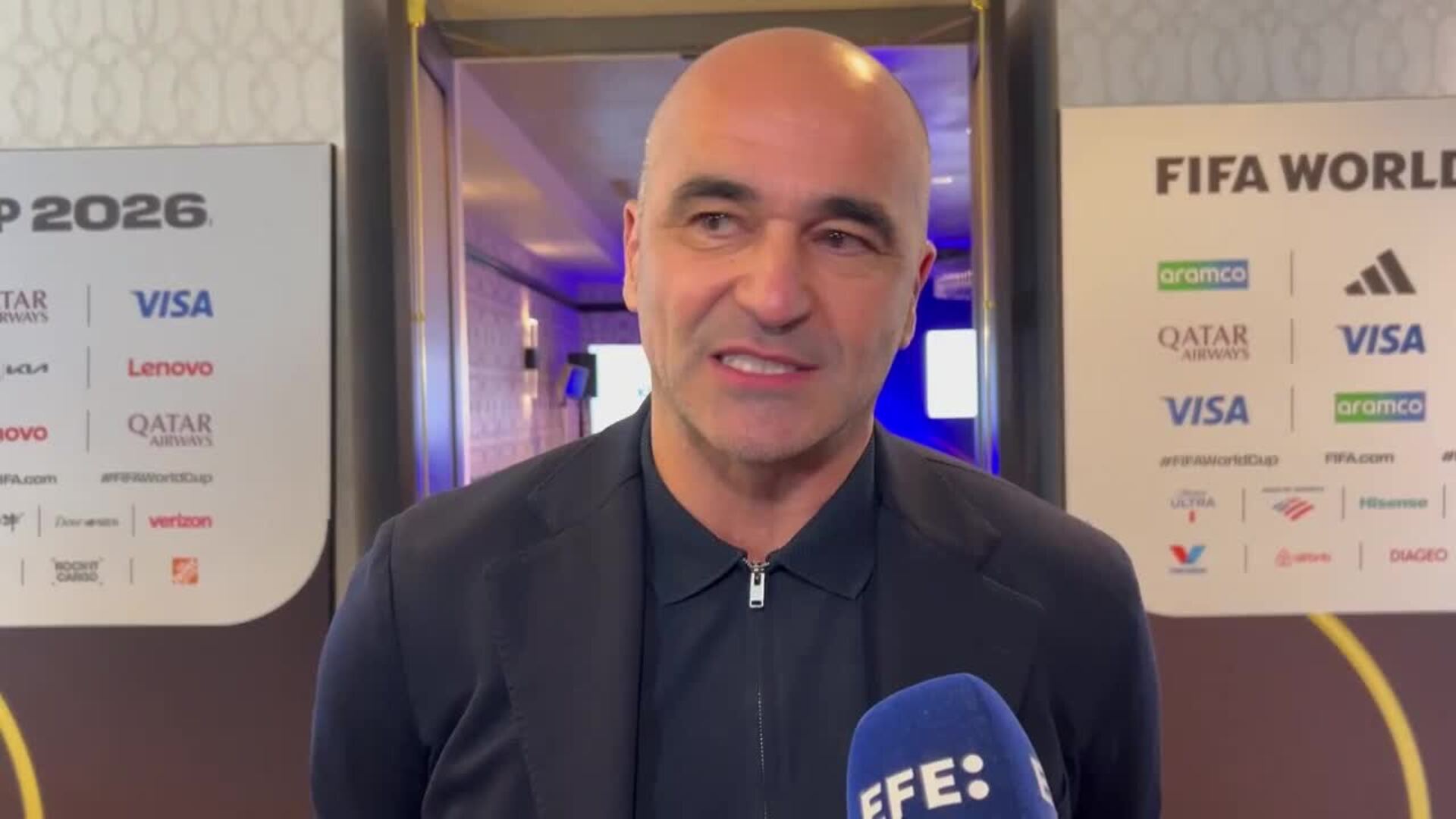 Roberto Martínez dice que el Colombia-Portugal en Miami será &quot;un partido fantástico&quot;