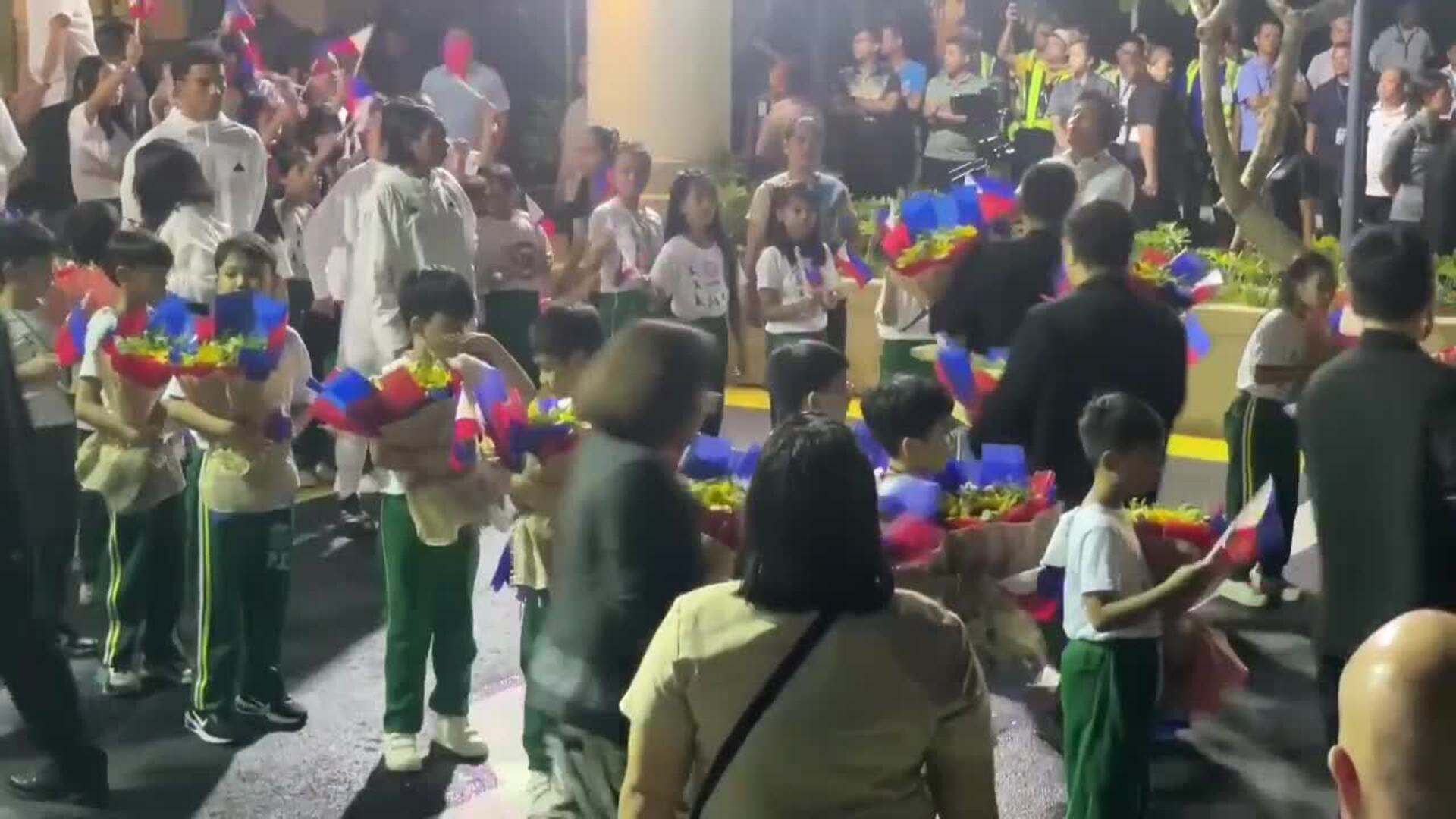 Alfombra roja en Filipinas para recibir a los atletas olímpicos de París 2024