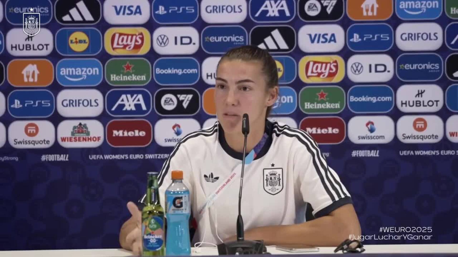 Patri Guijarro: &quot;Es un halago que al resto de selecciones les guste nuestro juego&quot;