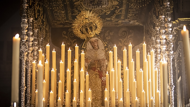 La Virgen de la Cofradía de la Esperanza