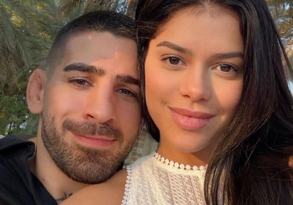 Quién es Giorgina Uzcategui, la novia empresaria de Ilia Topuria con la que ha tenido una hija