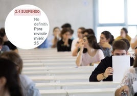 Va a la revisión de un examen en el que ha sacado un 2 y no da crédito a lo que logra: «Surrealista»