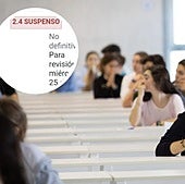 Va a la revisión de un examen en el que ha sacado un 2 y no da crédito a lo que logra: «Surrealista»