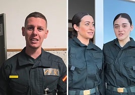 Preguntan a guardias civiles recién ingresados en la Academia qué sienten al ponerse por primera vez el uniforme y emocionan sus respuestas: «Imposible creérselo»