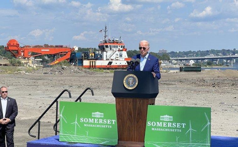 Biden visita las instalaciones de Iberdrola en Estados Unidos acompañado por Ignacio Galán