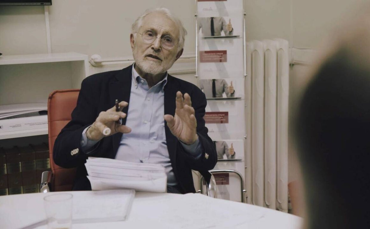 Agapito García, en una imagen del documental