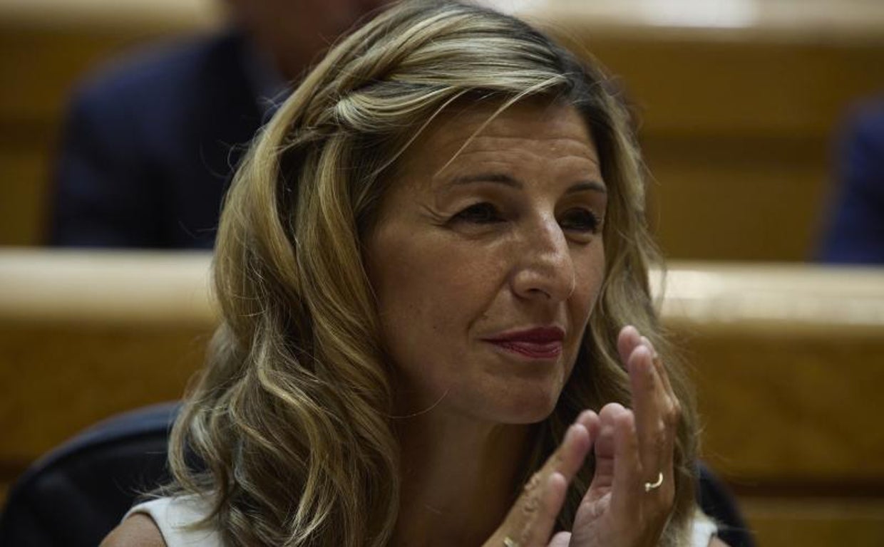 Yolanda Díaz, vicepresidenta y ministra de Trabajo