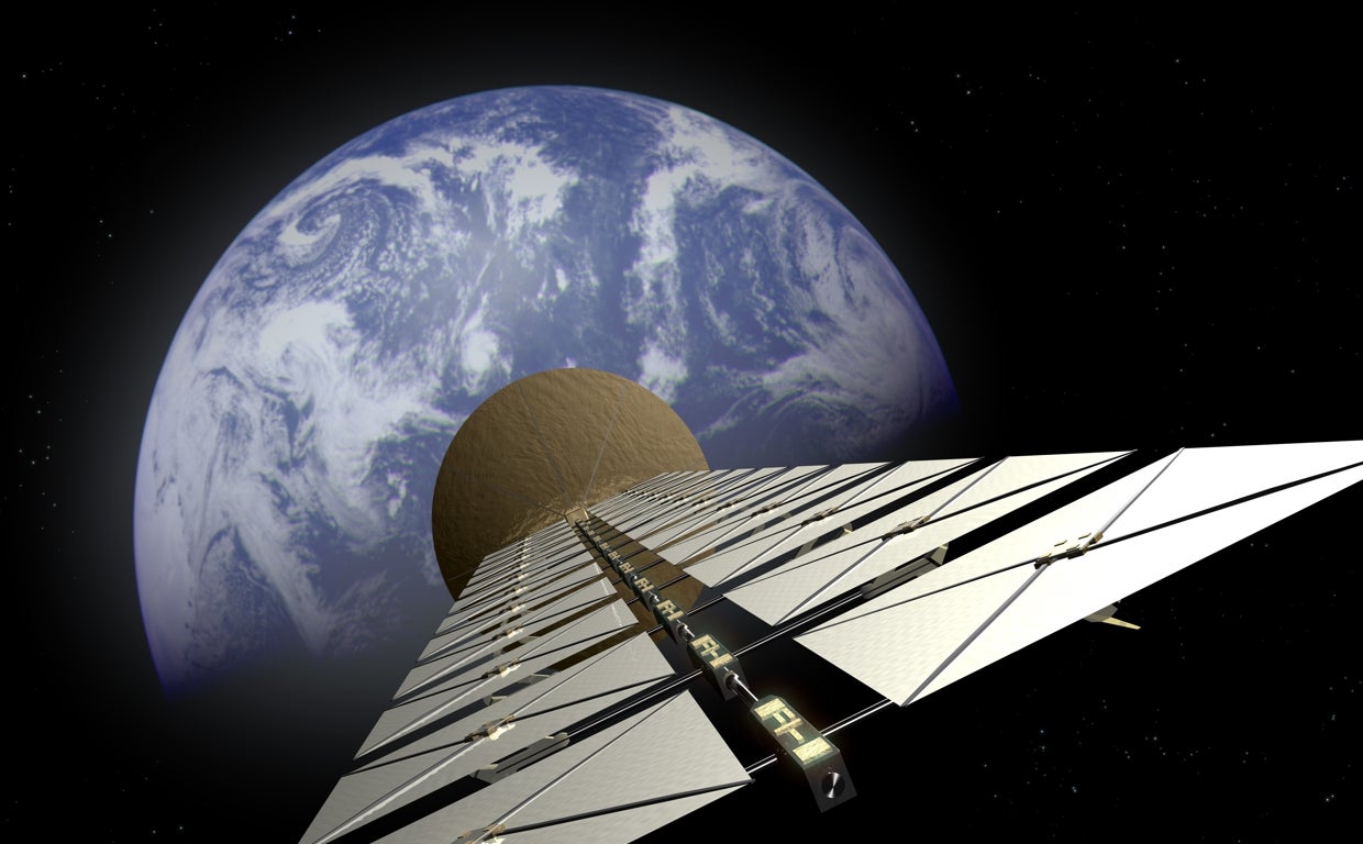 El sueño de la energía solar espacial comienza a tomar forma
