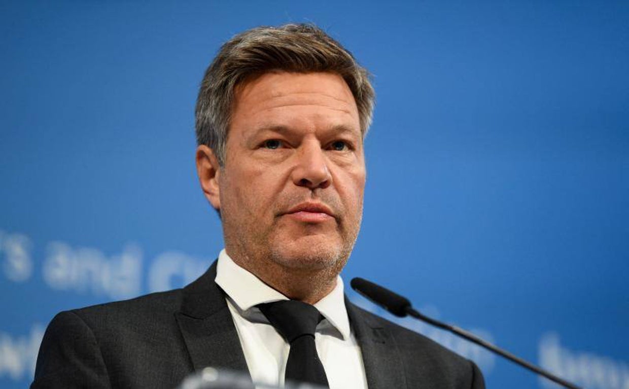 El ministro de Economía alemán, Robert Habeck