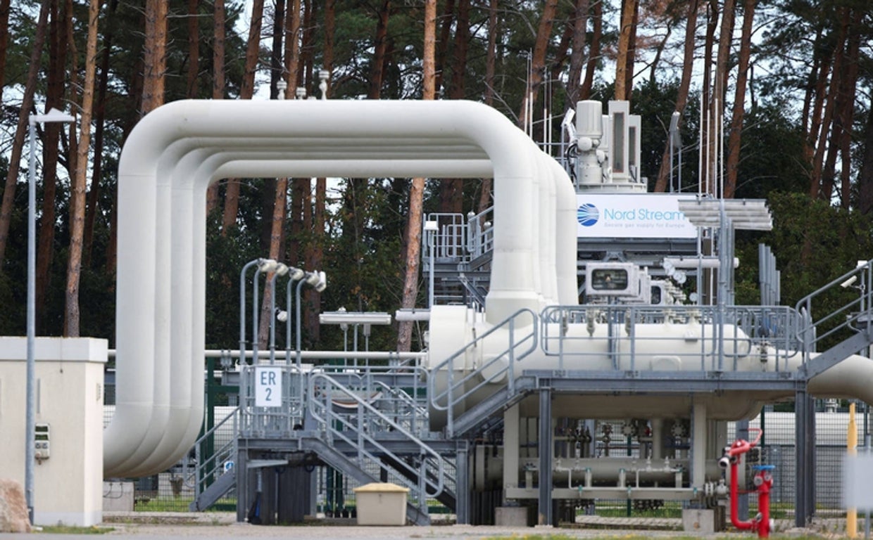 Un tramo de la infraestructura Nord Stream i