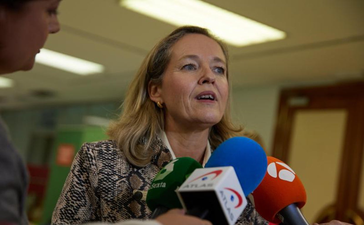 La vicepresidenta económica, Nadia Calviño