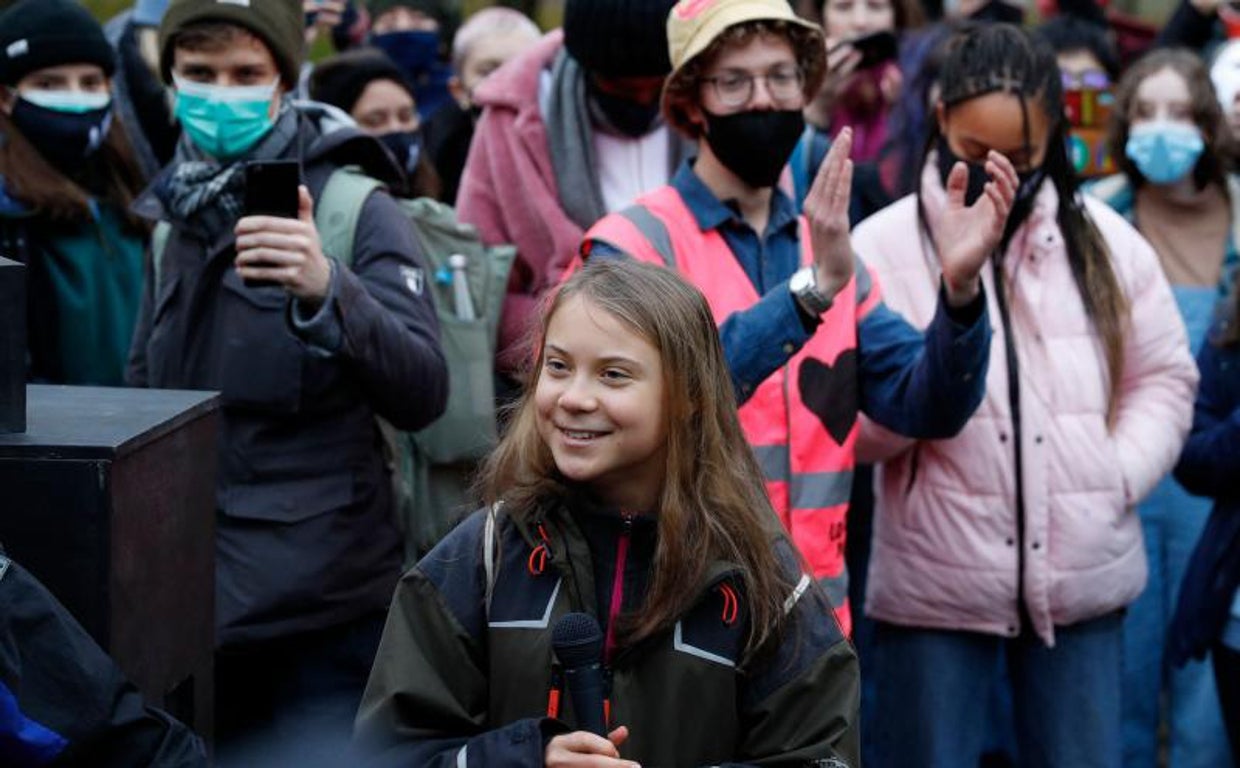La activista sueca, Greta Thunberg