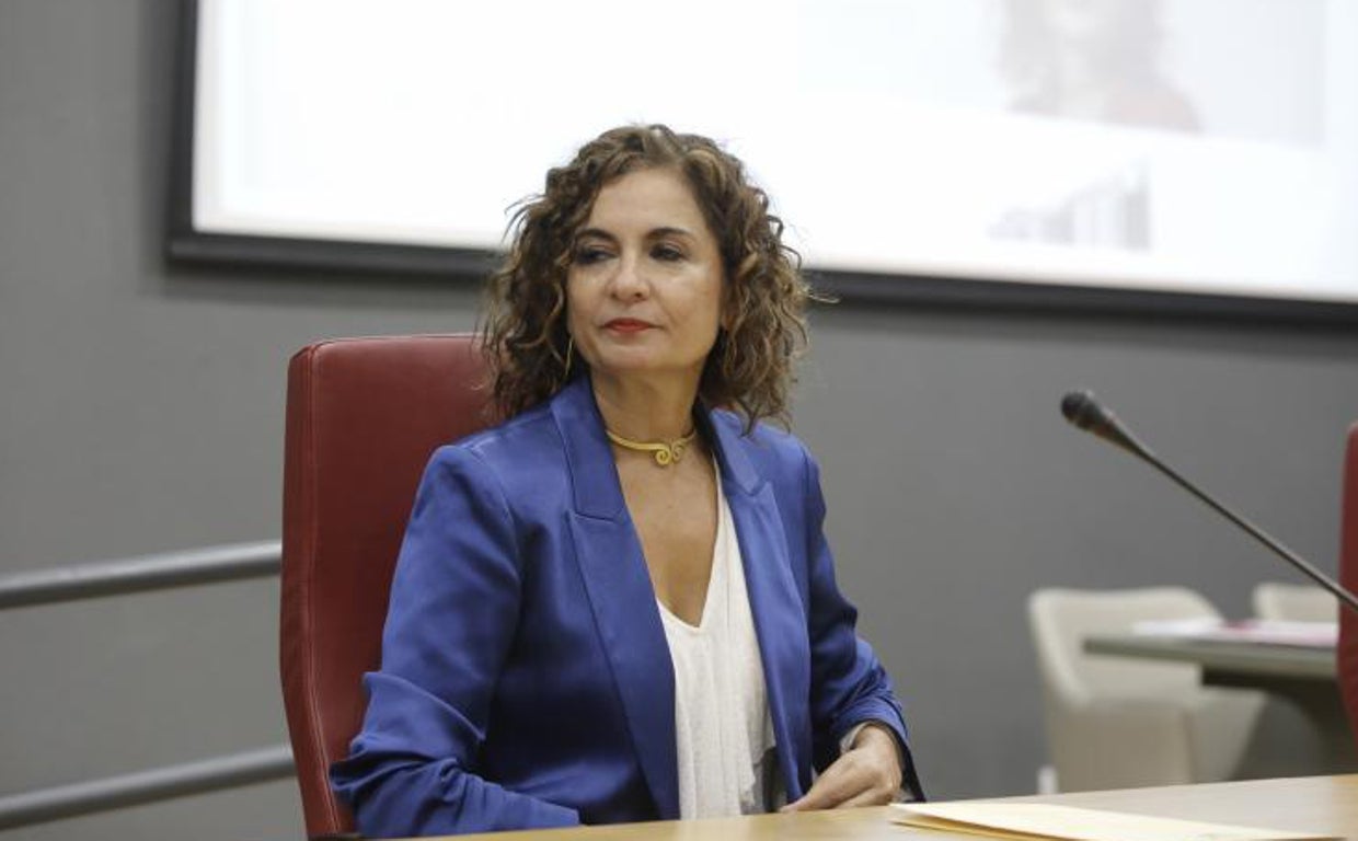 La ministra de Hacienda, María Jesús Montero