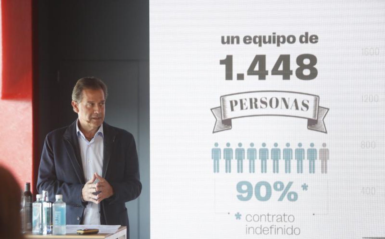 El presidente de Hijos de Rivera, Ignacio Rivera