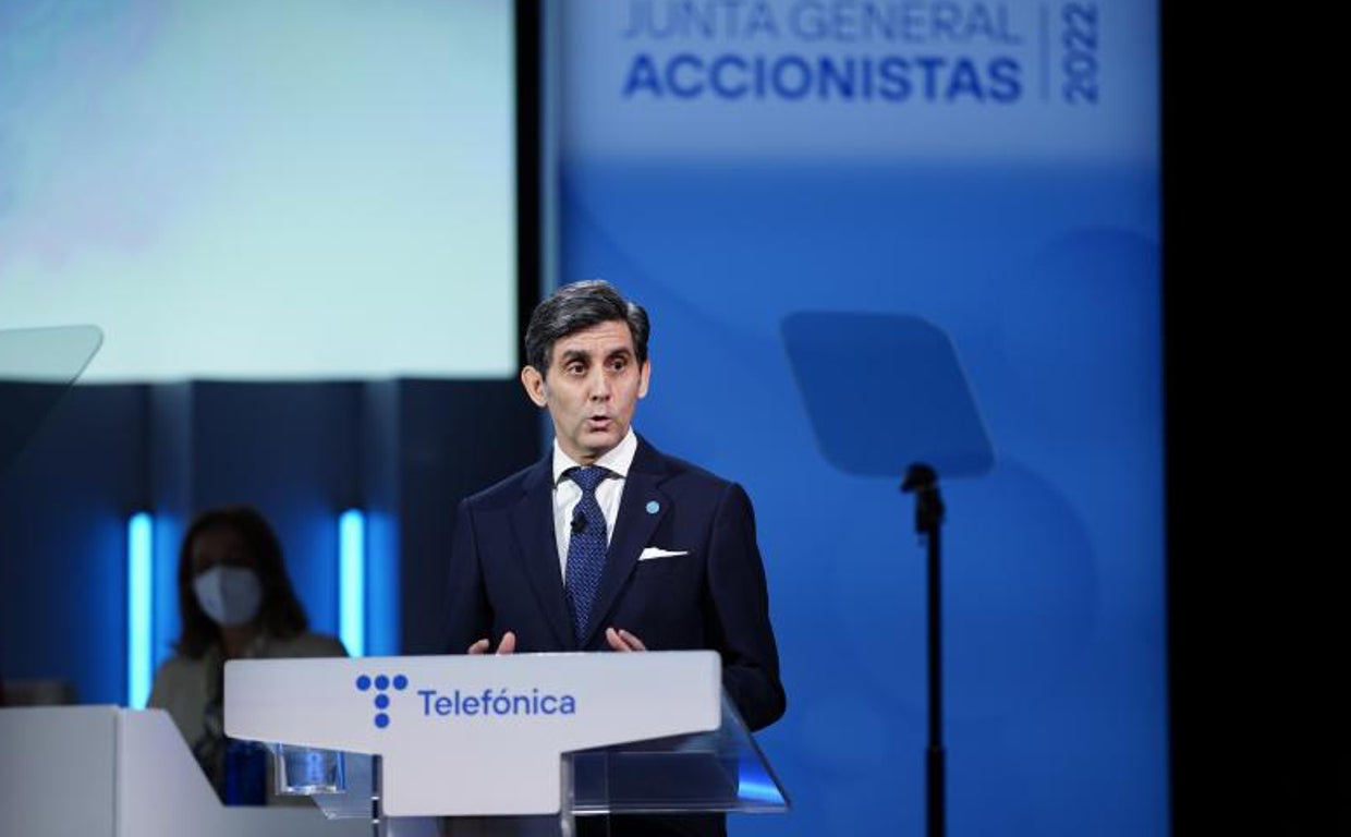 José María Álvarez-Pallete, presidente de Telefónica