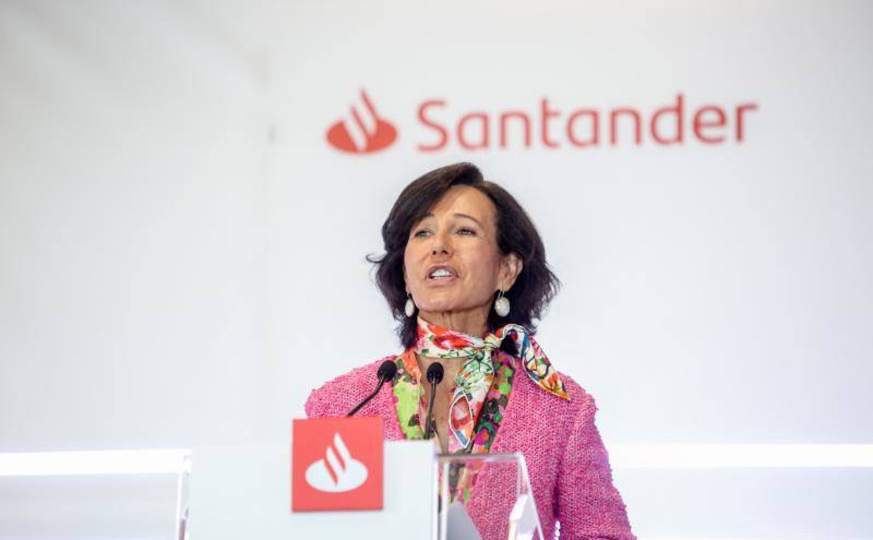 La presidenta del Banco Santander, Ana Botín