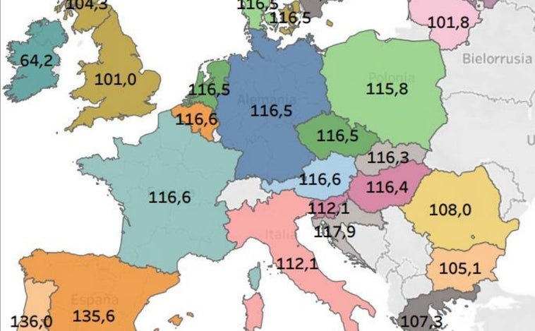 España y Portugal tendrán el domingo la electricidad más cara de Europa