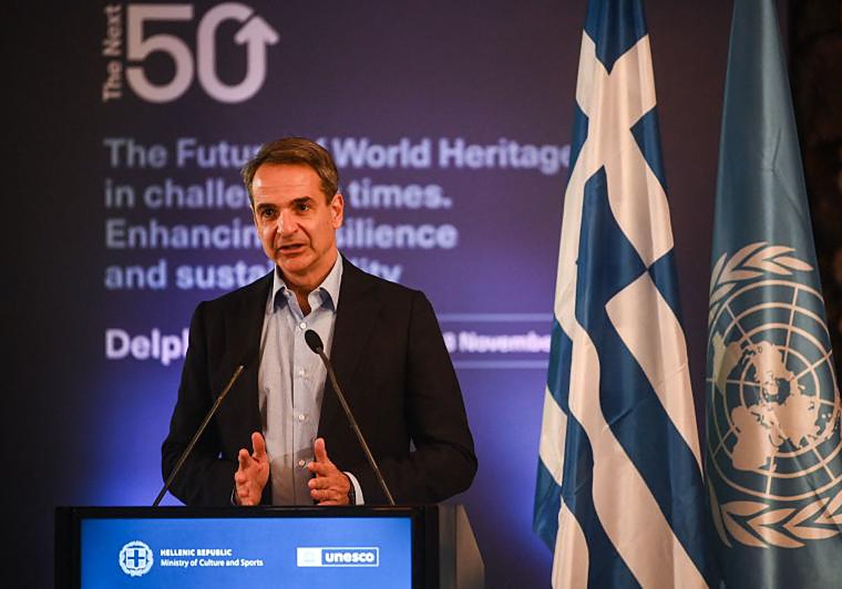 El primer ministro griego, Kyriakos Mitsotakis