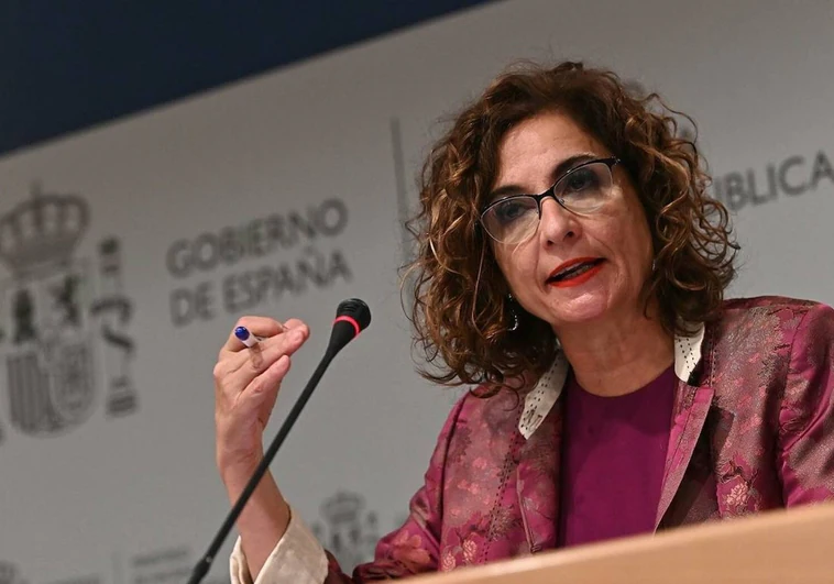 Finance Minister María Jesus Montero