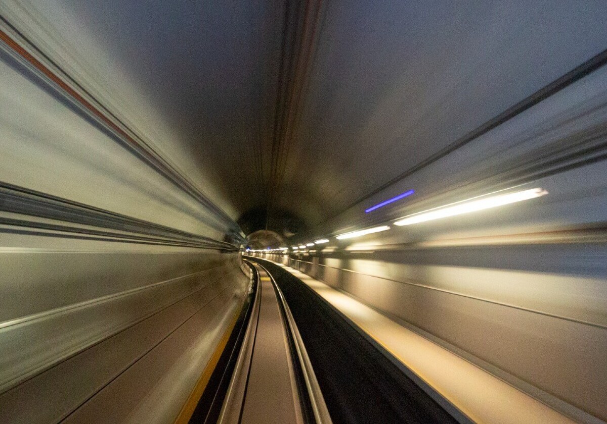 Túnel del metro en Sídney