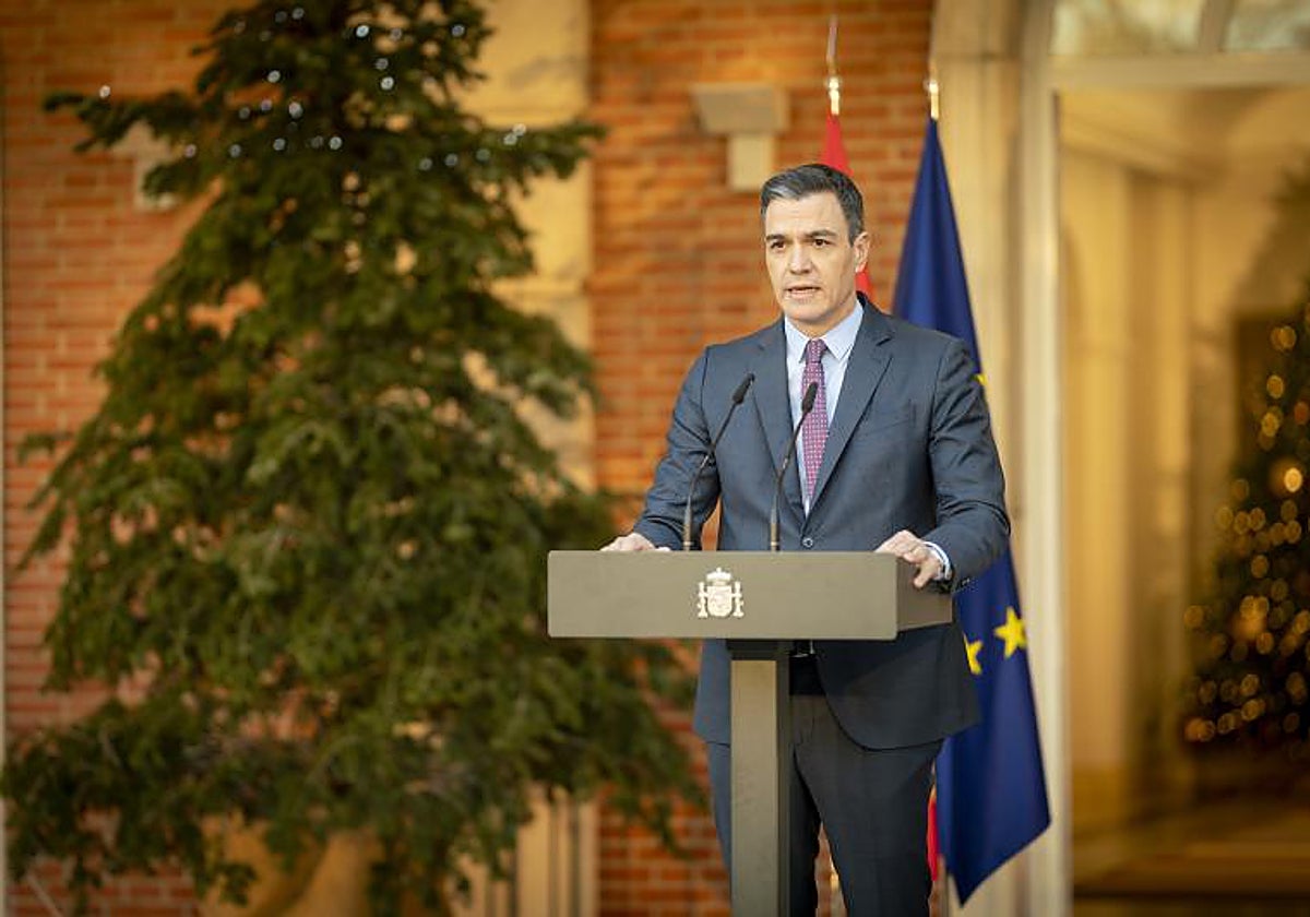 Pedro Sánchez, presidente del Gobierno