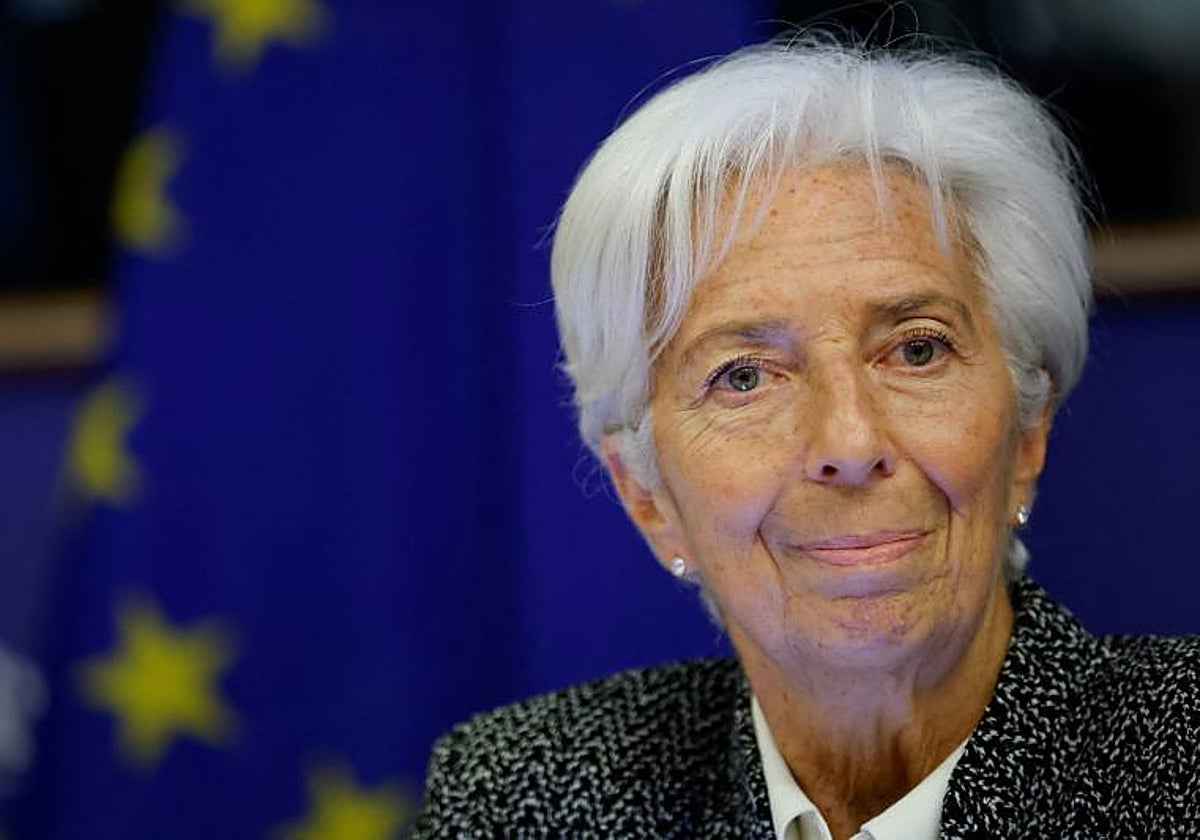 La presidenta del BCE, Christine Lagarde