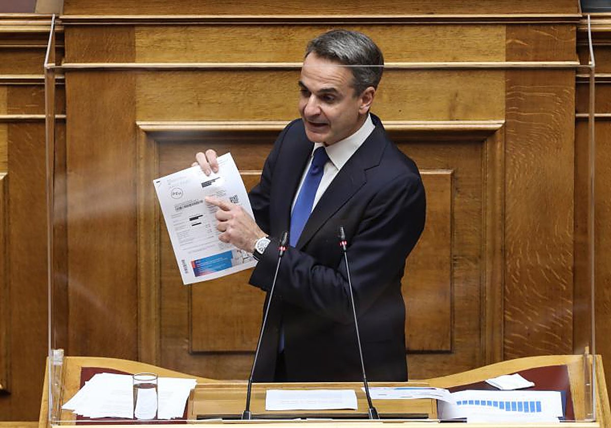 El primer ministro griego, Kyriakos Mitsotakis