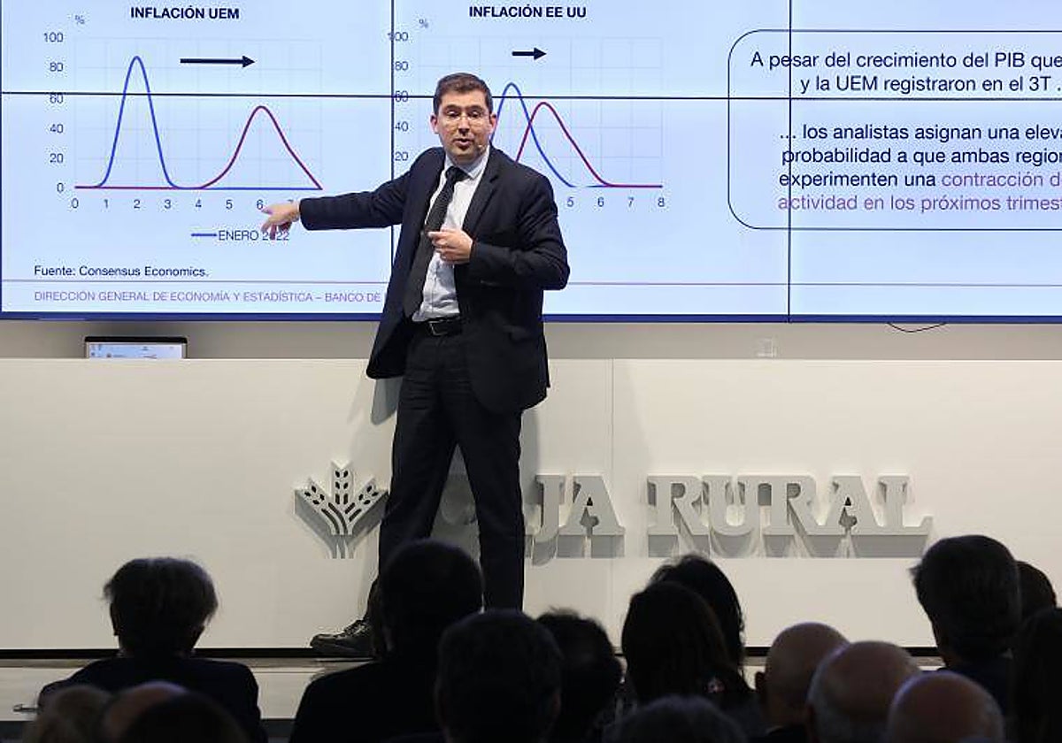El director de Economía y Estadística del Banco de España, Ángel Gavilán