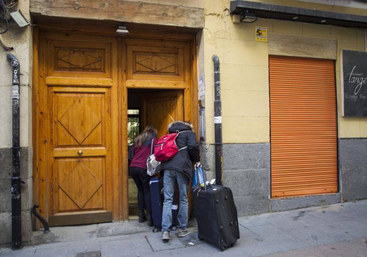 Piso turístico en el centro de Madrid