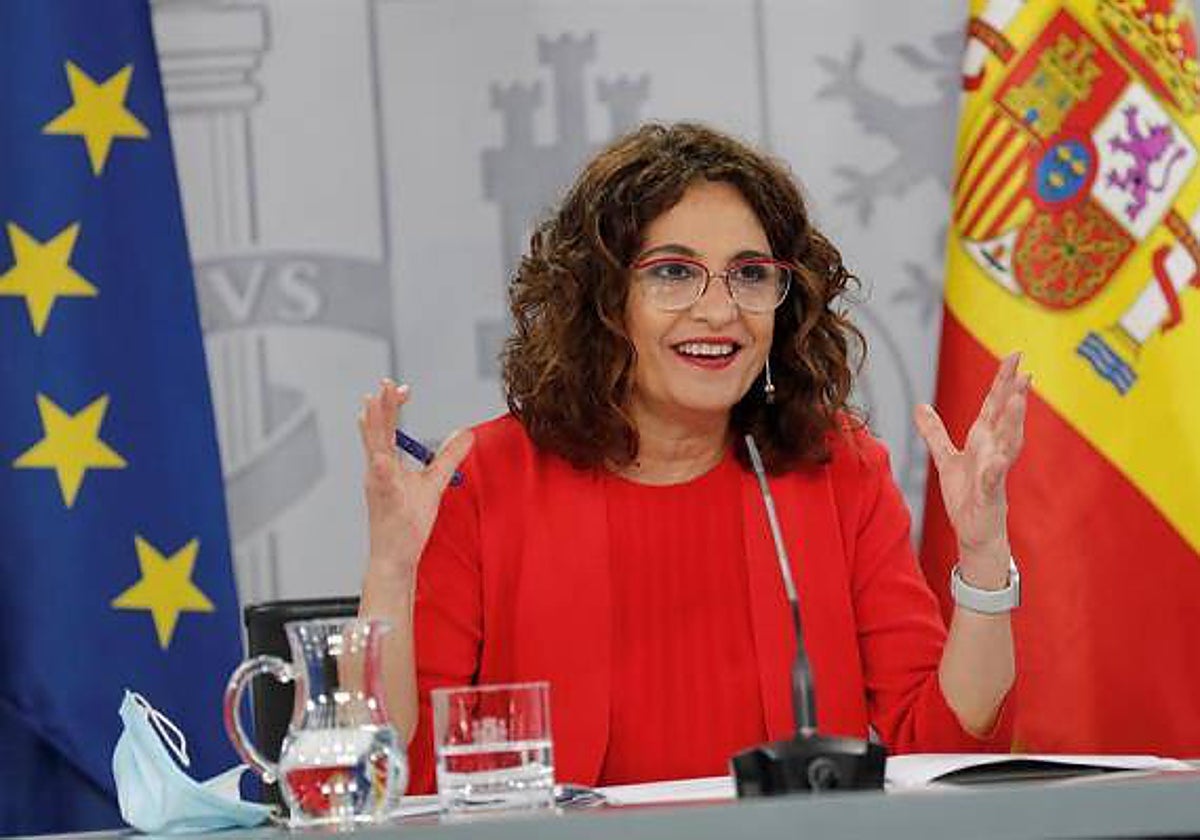 La ministra de Hacienda, María Jesús Montero
