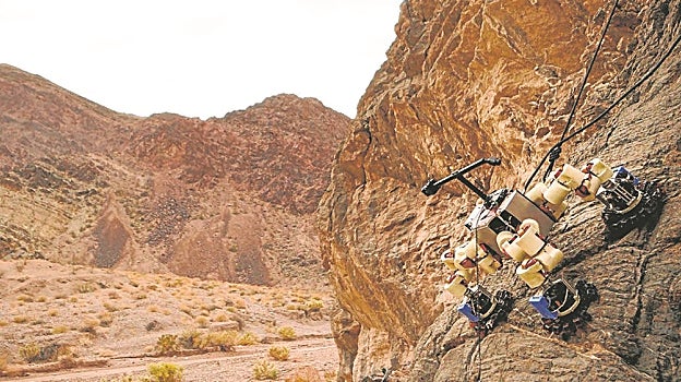 Robot Lémur diseñado para terrenos escarpados