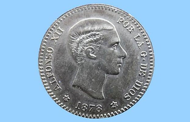 Moneda de 10 pesetas acuñada en el año 1962