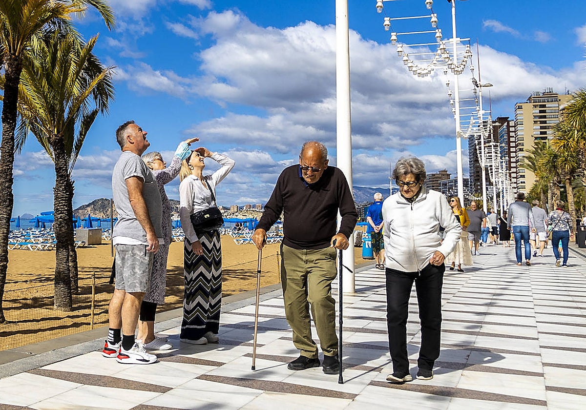 Jubilados en un viaje del Imserso