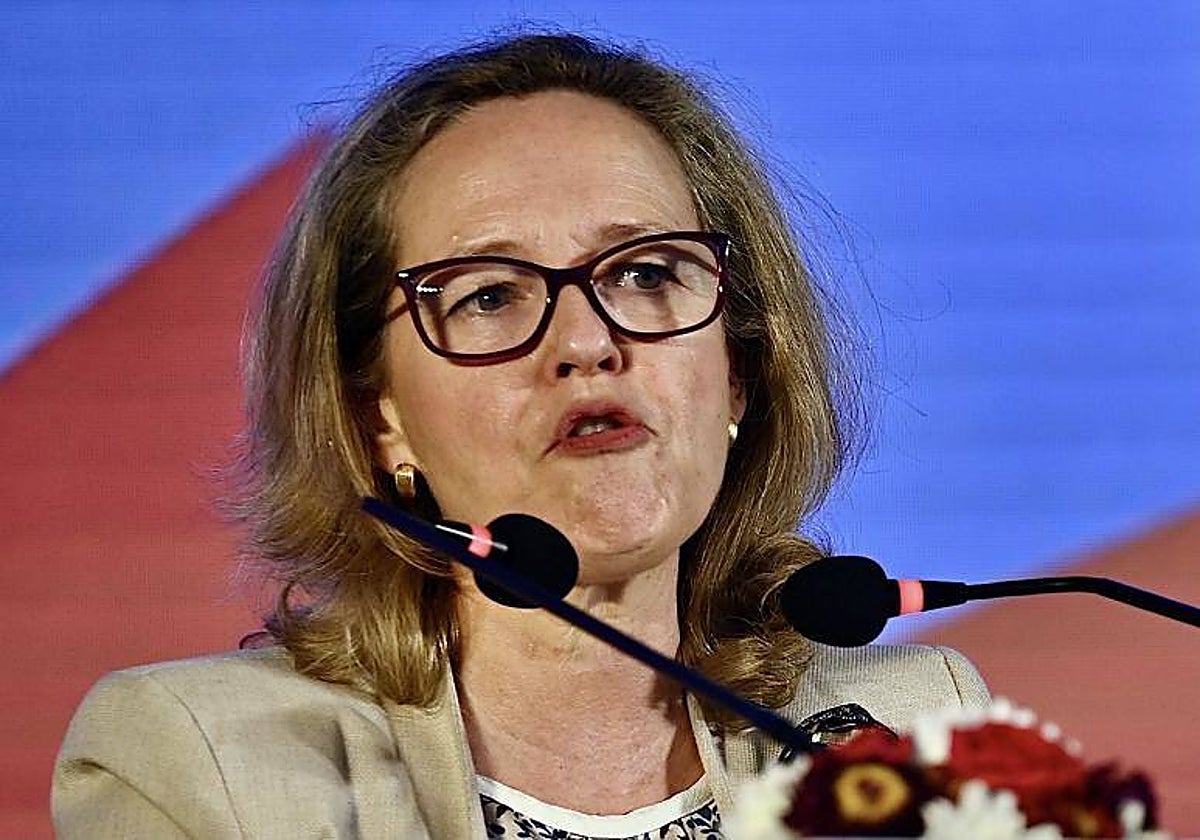 La vicepresidenta de Asuntos Económicos, Nadia Calviño