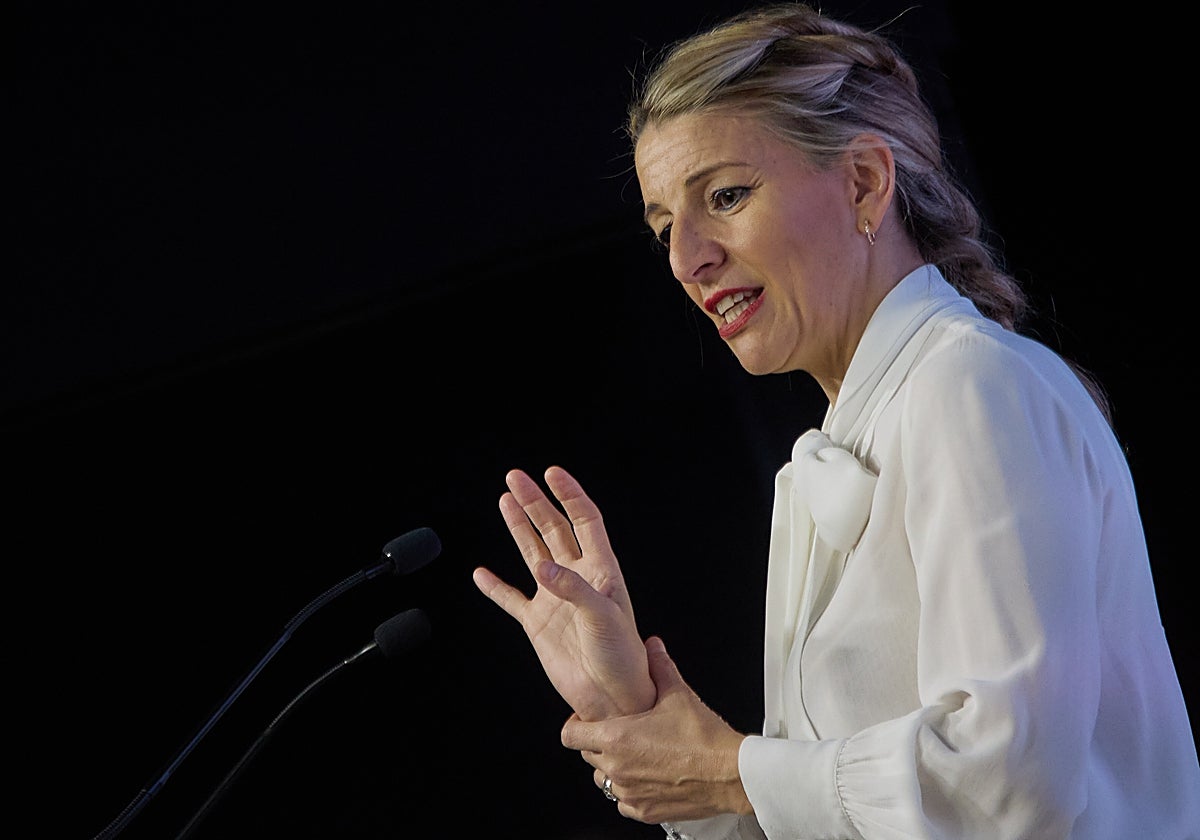 La vicepresidenta del Gobierno y ministra de Trabajo y Economía Social, Yolanda Díaz