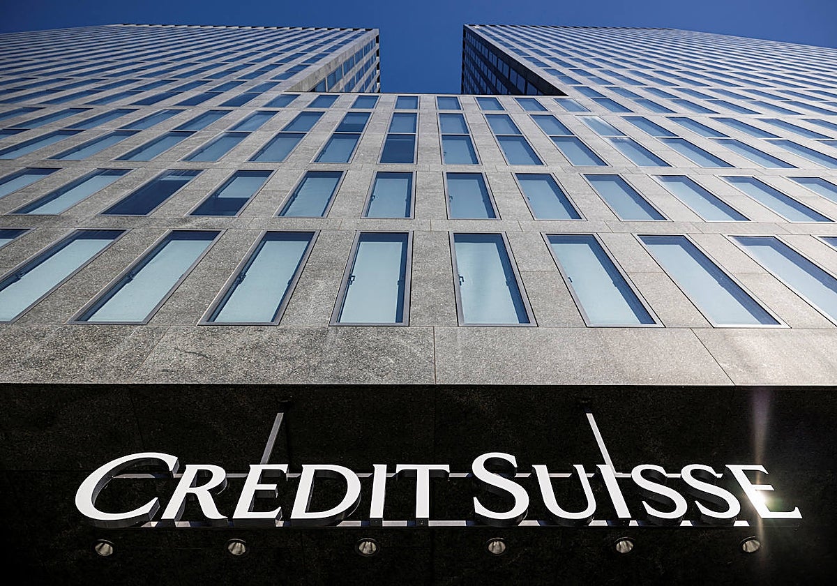 El logo de Credit Suisse