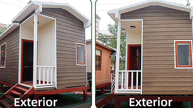 Exterior casa prefabricada