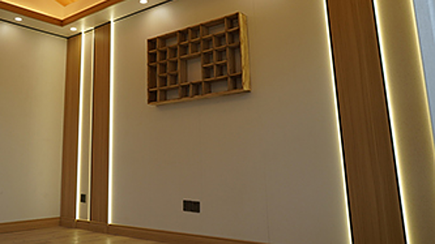 Interior de casa prefabricada 'spire'