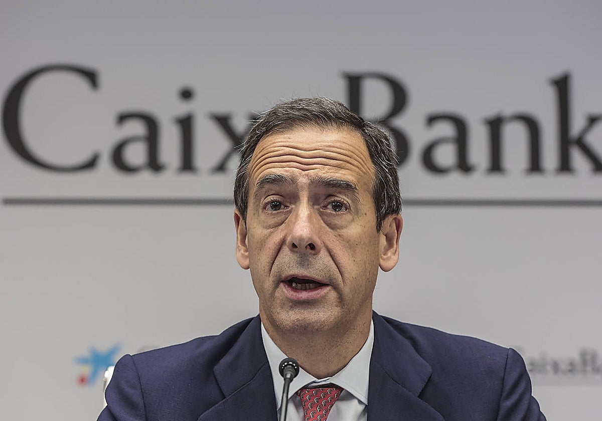 Gonzalo Gortázar, consejero delegado de Caixabank