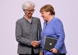 Lagarde en modo tributo a Merkel