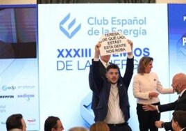 Varios activistas interrumpen a Ribera en el acto de los Premios de la Energía